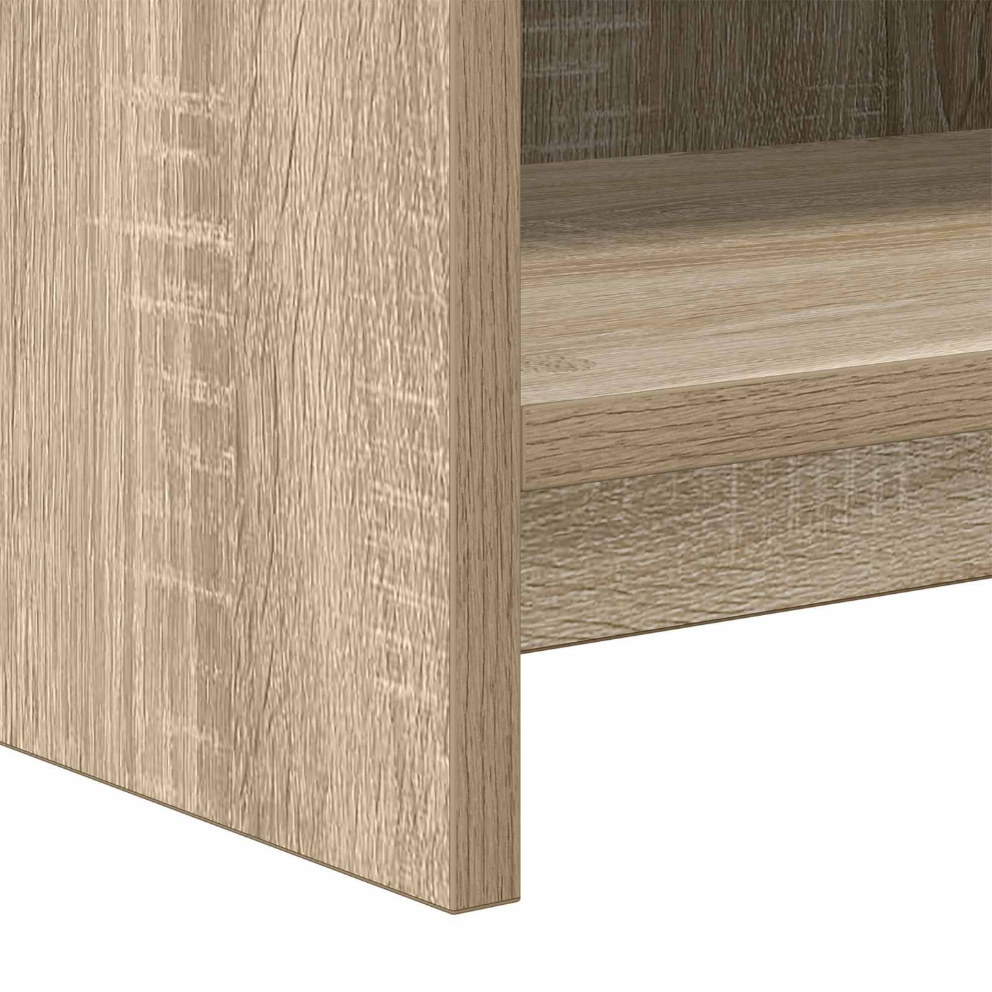 Bogreol Sonoma-eg 87,5 x 30 x 111 cm Konstrueret træ