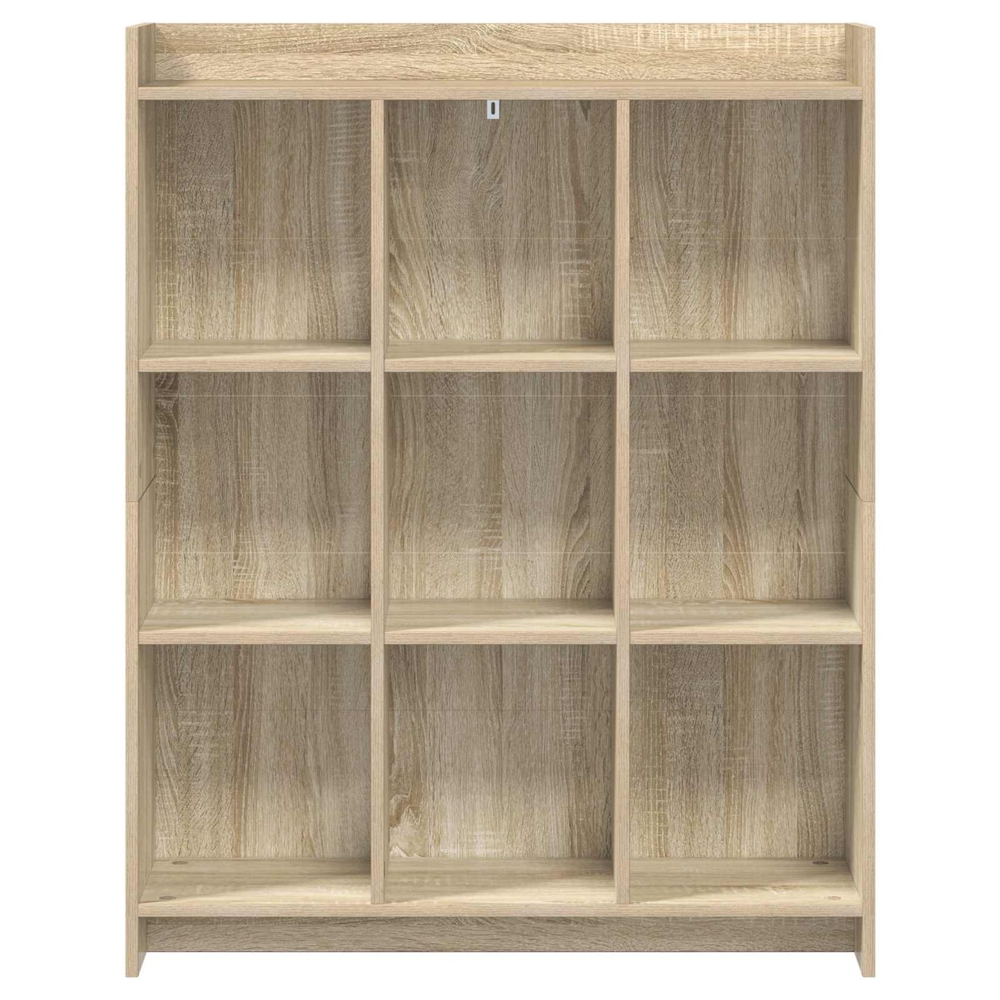 Bogreol Sonoma-eg 87,5 x 30 x 111 cm Konstrueret træ