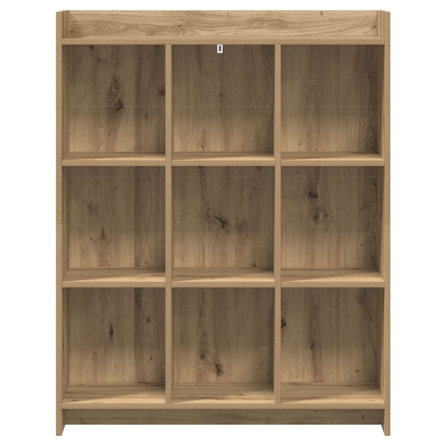 Bogreol 9 niveauer 87,5 x 30 x 111 cm Konstrueret træ