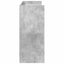 Konsolbord Betongrå 90 x 35 x 80 cm Konstrueret træ