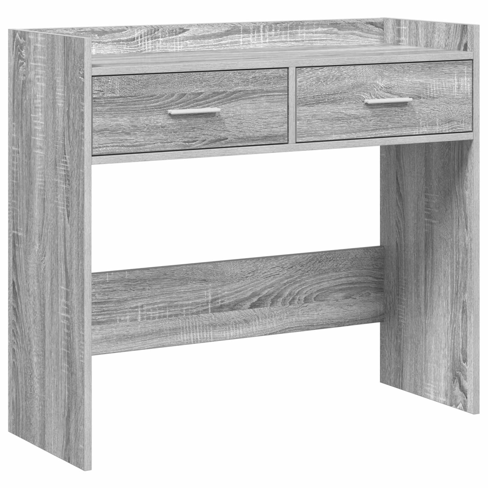 Konsolbord Grå Sonoma 90 x 35 x 80 cm Konstrueret træ billede