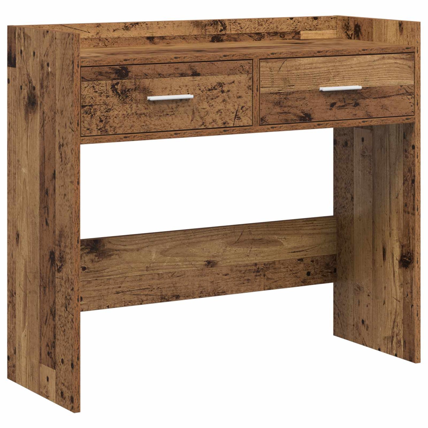 Konsolbord Gammelt træ 90 x 35 x 80 cm Konstrueret træ