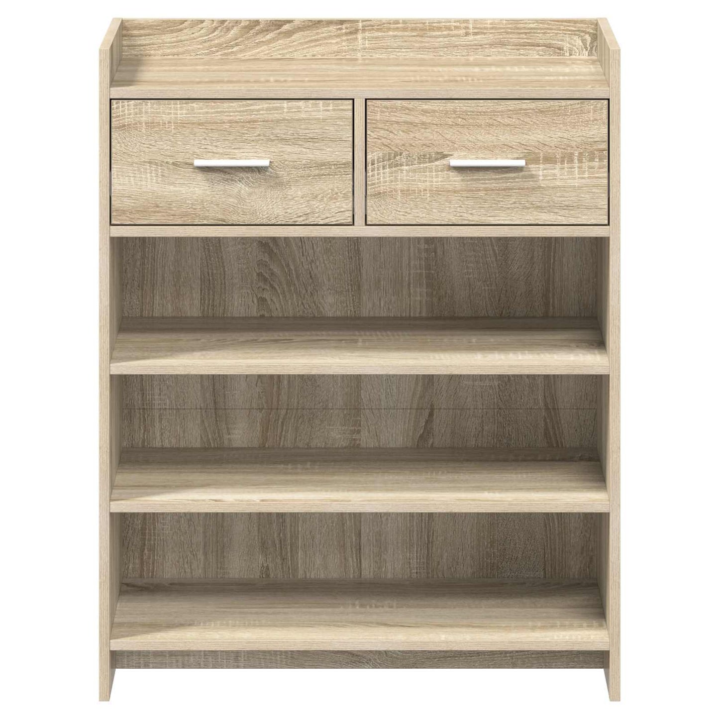 Sko skab med skuffe Sonoma-eg 73,5 x 36 x 92 cm Konstrueret træ