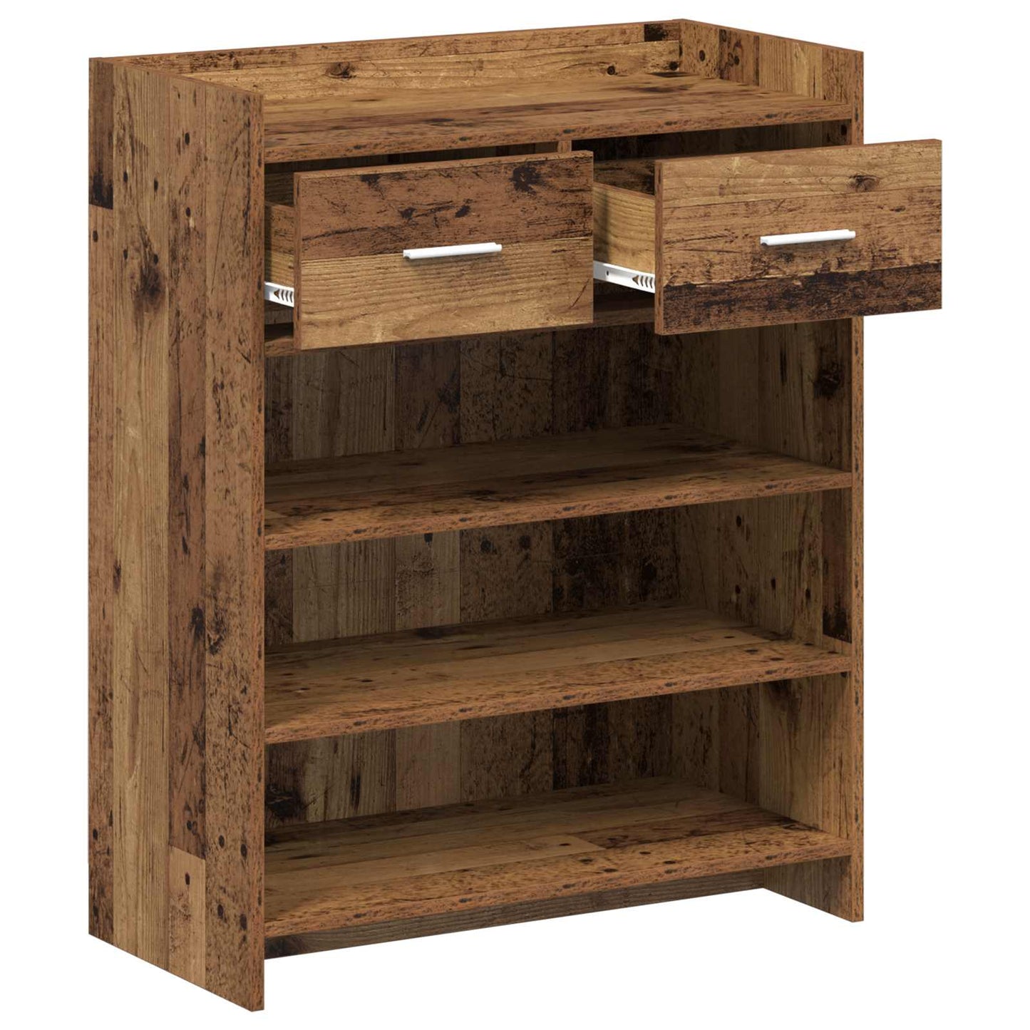Sko skab Gammelt træ 73,5 x 36 x 92 cm Konstrueret træ