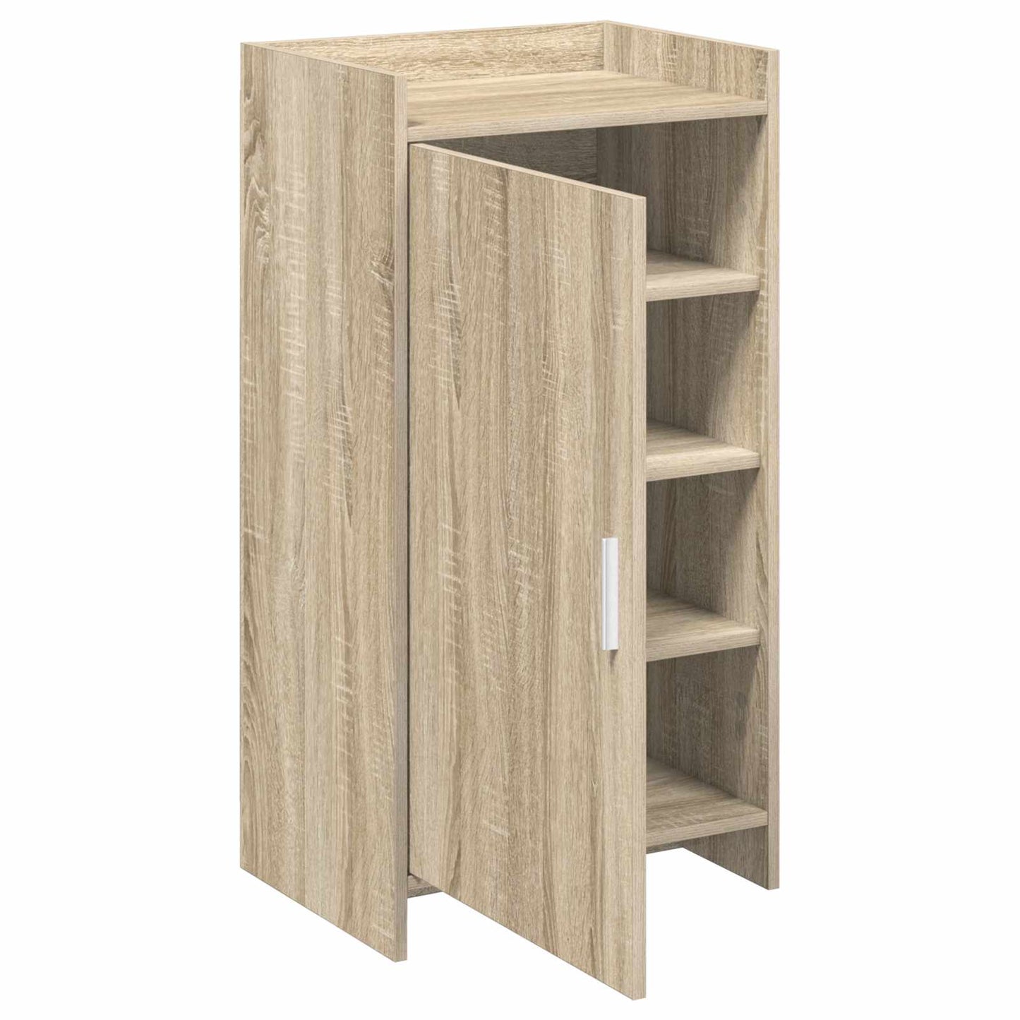 Sko skab med dør Sonoma-eg 48 x 36 x 92 cm Konstrueret træ