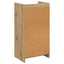Sko skab 48 x 36 x 92 cm Konstrueret træ Artisan-eg