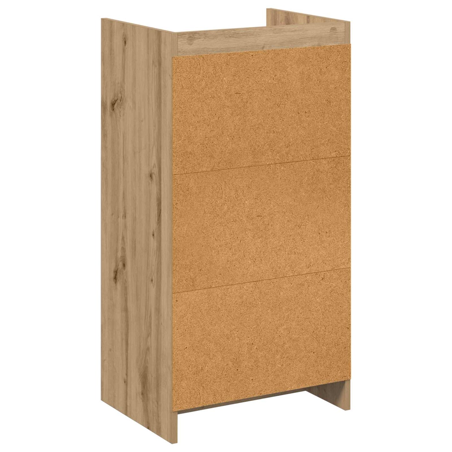 Sko skab 48 x 36 x 92 cm Konstrueret træ Artisan-eg