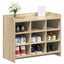 Sko skab Sonoma-eg 85 x 39,5 x 70 cm Konstrueret træ