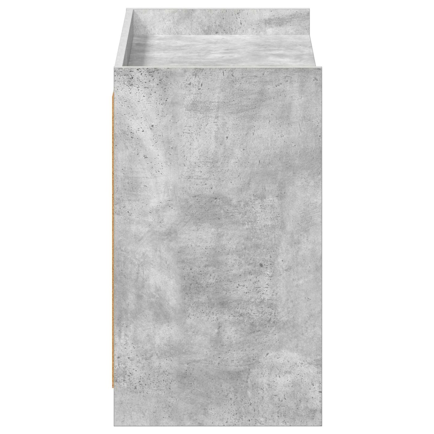 Sko skab Betongrå 85 x 39,5 x 70 cm Konstrueret træ