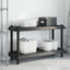 Reol 2 niveauer 100 x 40 x 55,5 cm PP Antracit