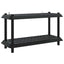 Reol 2 niveauer 100 x 40 x 55,5 cm PP Antracit