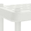Reol 2 niveauer 100 x 40 x 55,5 cm PP Hvid