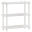 Reol 3 niveauer 100 x 40 x 96 cm PP Hvid