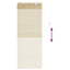 Rullegardin Naturfarvet 40 x 160 cm Bambus