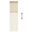 Rullegardin Naturfarvet 40 x 220 cm Bambus