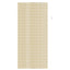 Rullegardin Naturfarvet 110 x 220 cm Bambus