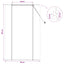 Rullegardin Brun 90 x 160 cm Bambus
