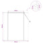 Rullegardin Brun 130 x 160 cm Bambus