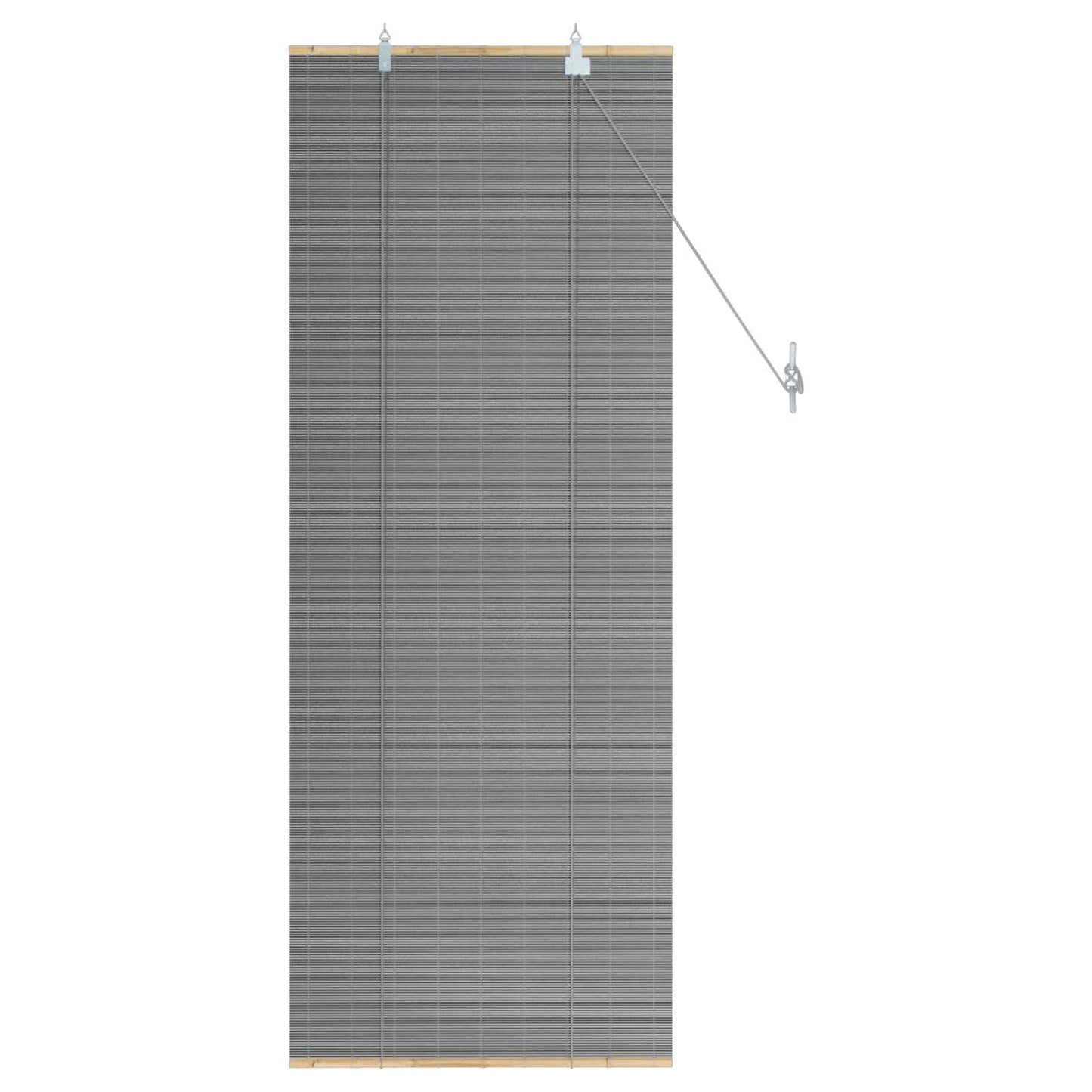 Rullegardin Grå 40 x 160 cm Bambus