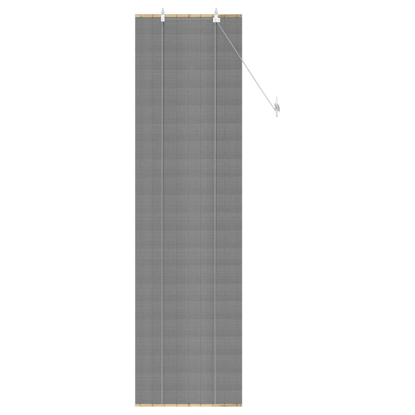 Rullegardin Grå 50 x 220 cm Bambus