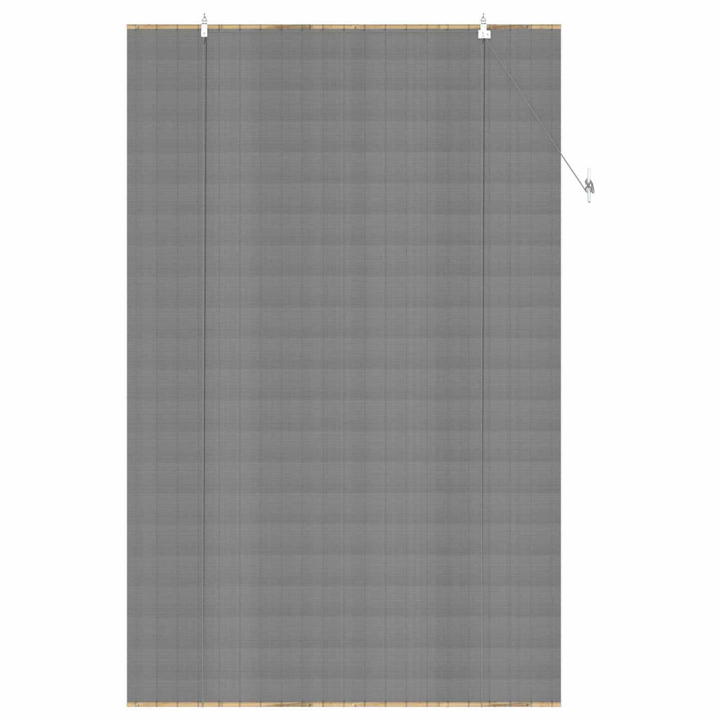 Rullegardin Grå 130 x 220 cm Bambus