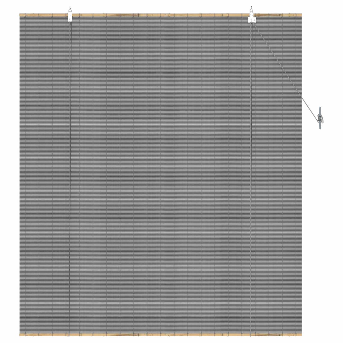 Rullegardin Grå 140 x 160 cm Bambus