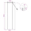 Rullegardin Brun 70 x 160 cm Bambus