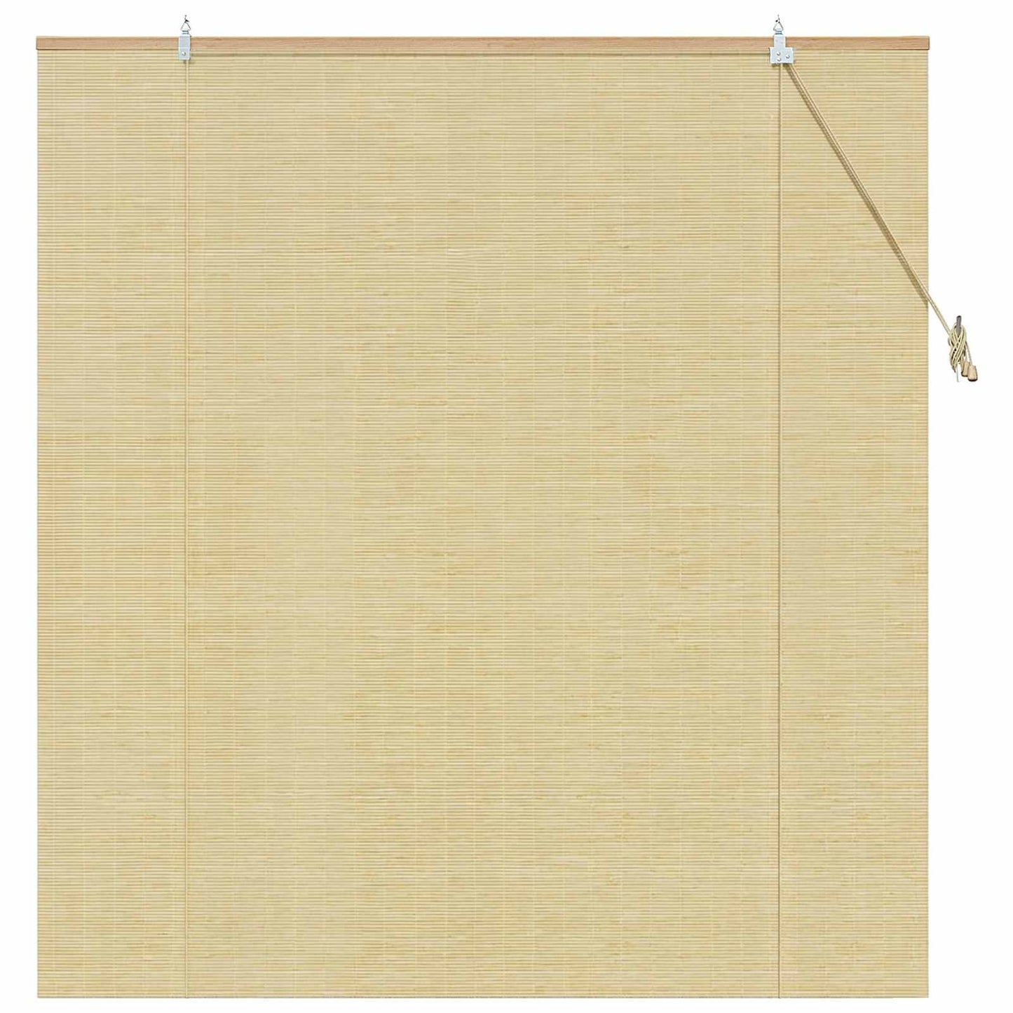 Rullegardin Naturfarvet 130 x 160 cm Bambus