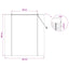 Rullegardin Naturfarvet 130 x 160 cm Bambus