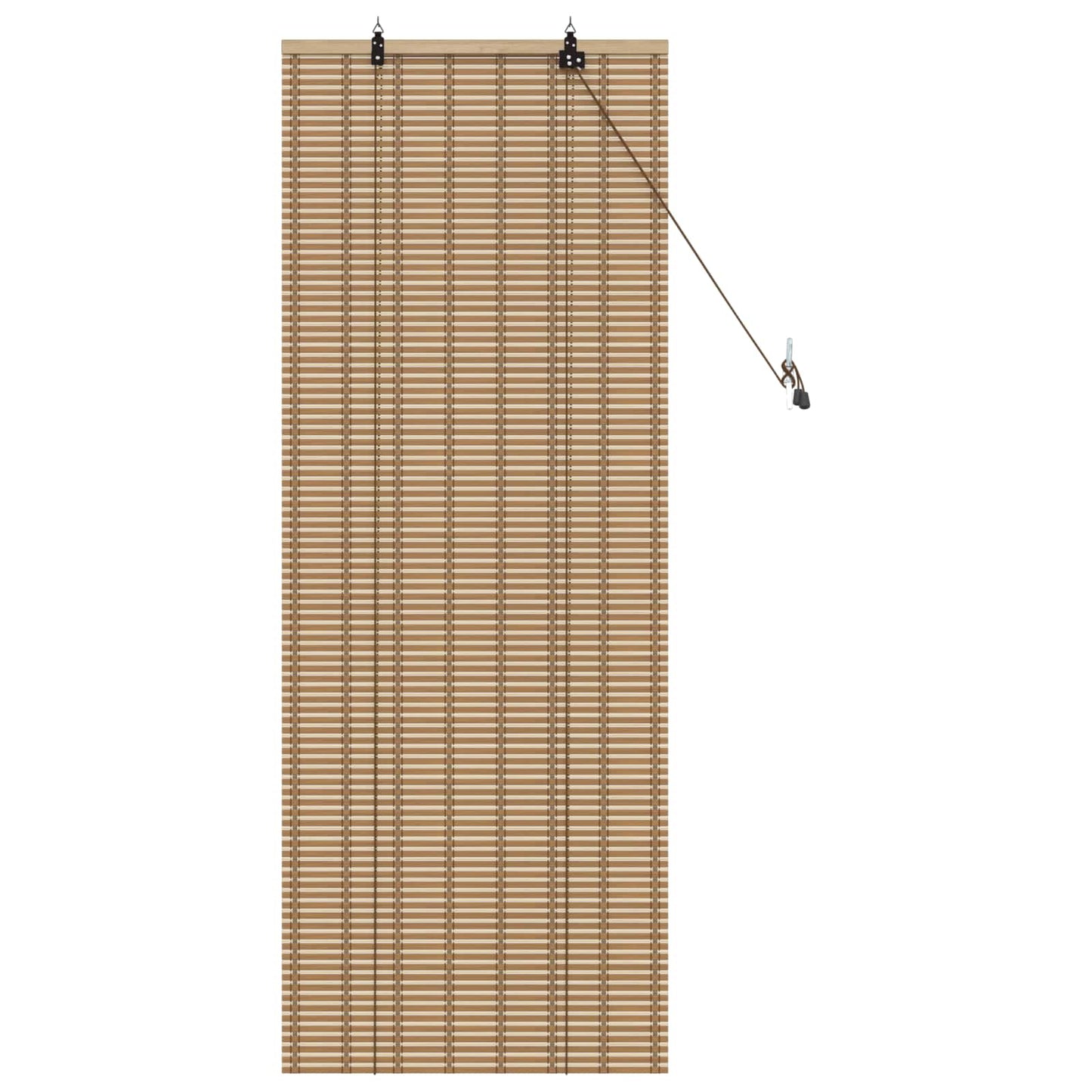 Rullegardin Naturlig og Brun 50 x 160 cm Bambus