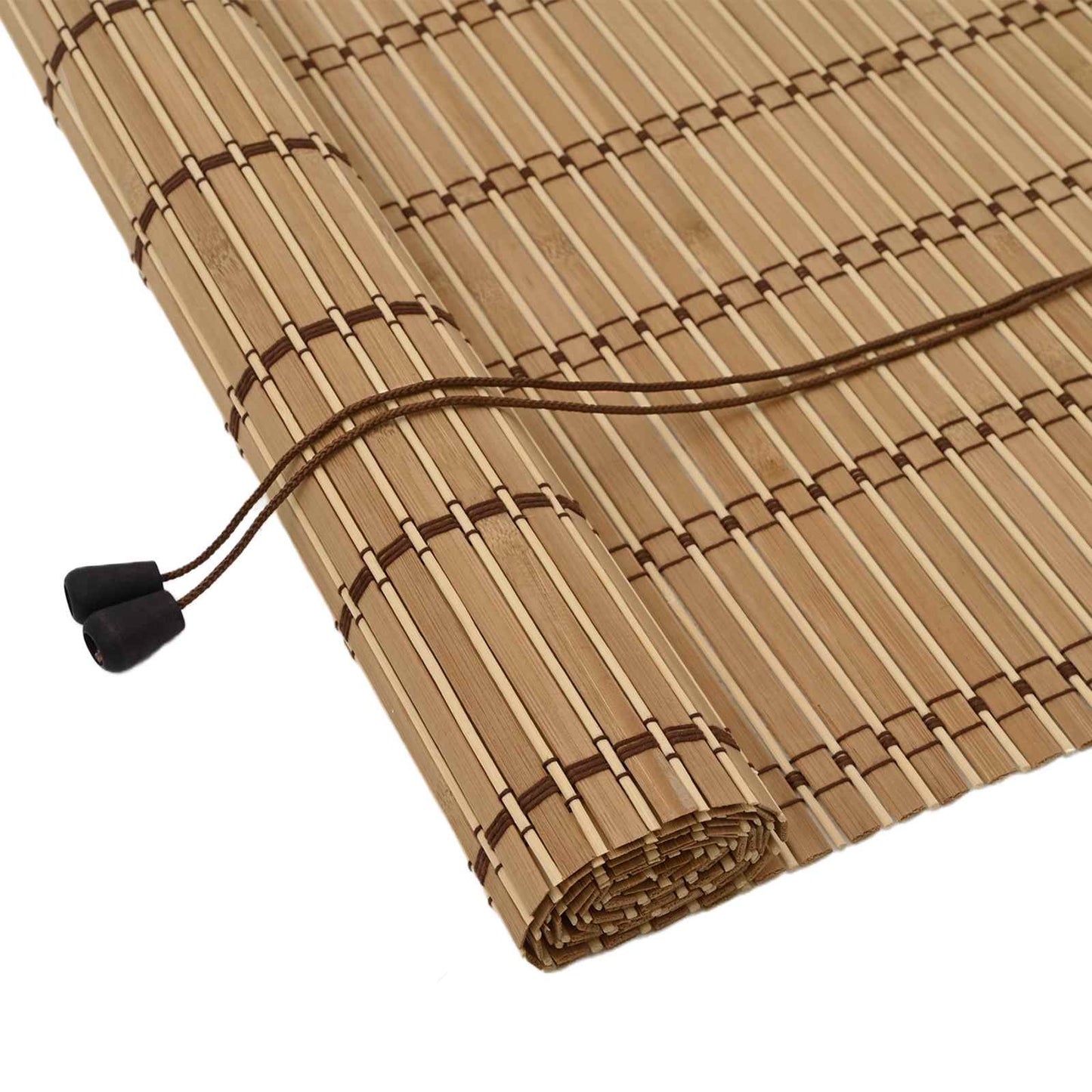 Rullegardin Naturlig og Brun 130 x 160 cm Bambus