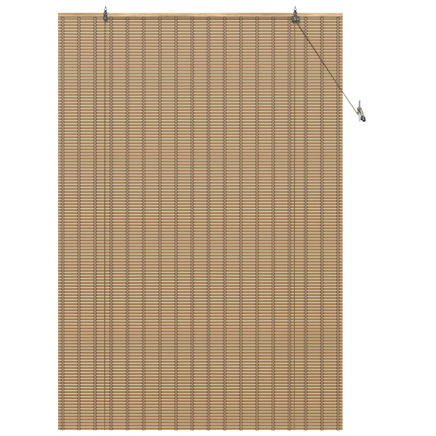 Rullegardin Naturlig og Brun 130 x 220 cm Bambus