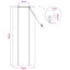 Rullegardin Brun 70 x 160 cm Bambus