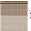 Rullegardin Brun 160 x 160 cm Bambus