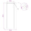 Rullegardin Brun 100 x 220 cm Bambus