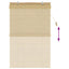 Rullegardin Naturfarvet 80 x 160 cm Bambus