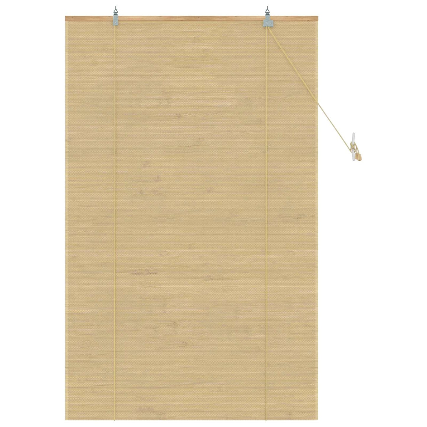 Rullegardin Naturfarvet 120 x 160 cm Bambus