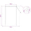 Rullegardin Naturfarvet 150 x 160 cm Bambus