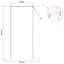 Rullegardin Naturfarvet 160 x 220 cm Bambus
