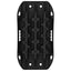 Traction Board 2 pcs Sort 57,5x30,5x5,5 cm Forstærket nylon