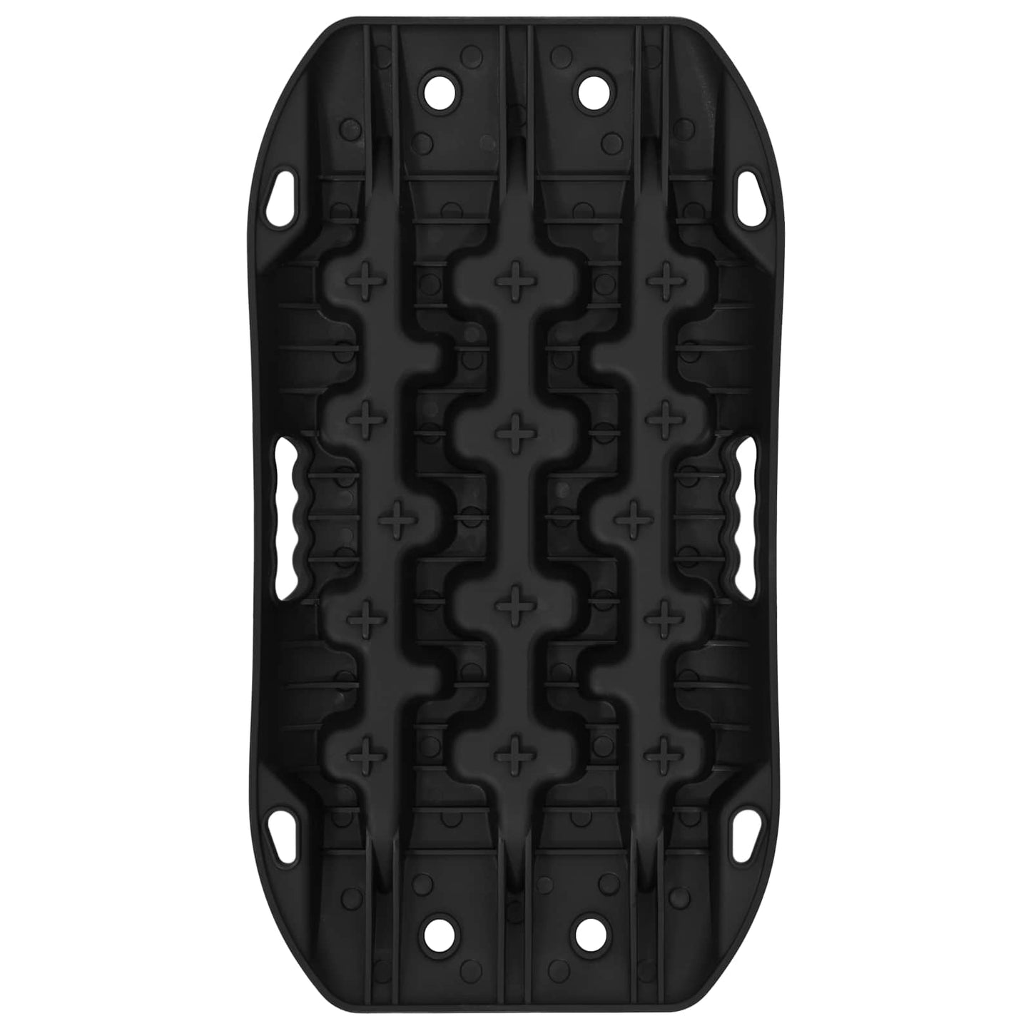 Traction Board 2 pcs Sort 57,5x30,5x5,5 cm Forstærket nylon
