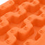 Traction Board 2 pcs Orange 57,5x30,5x5,5 cm Forstærket nylon