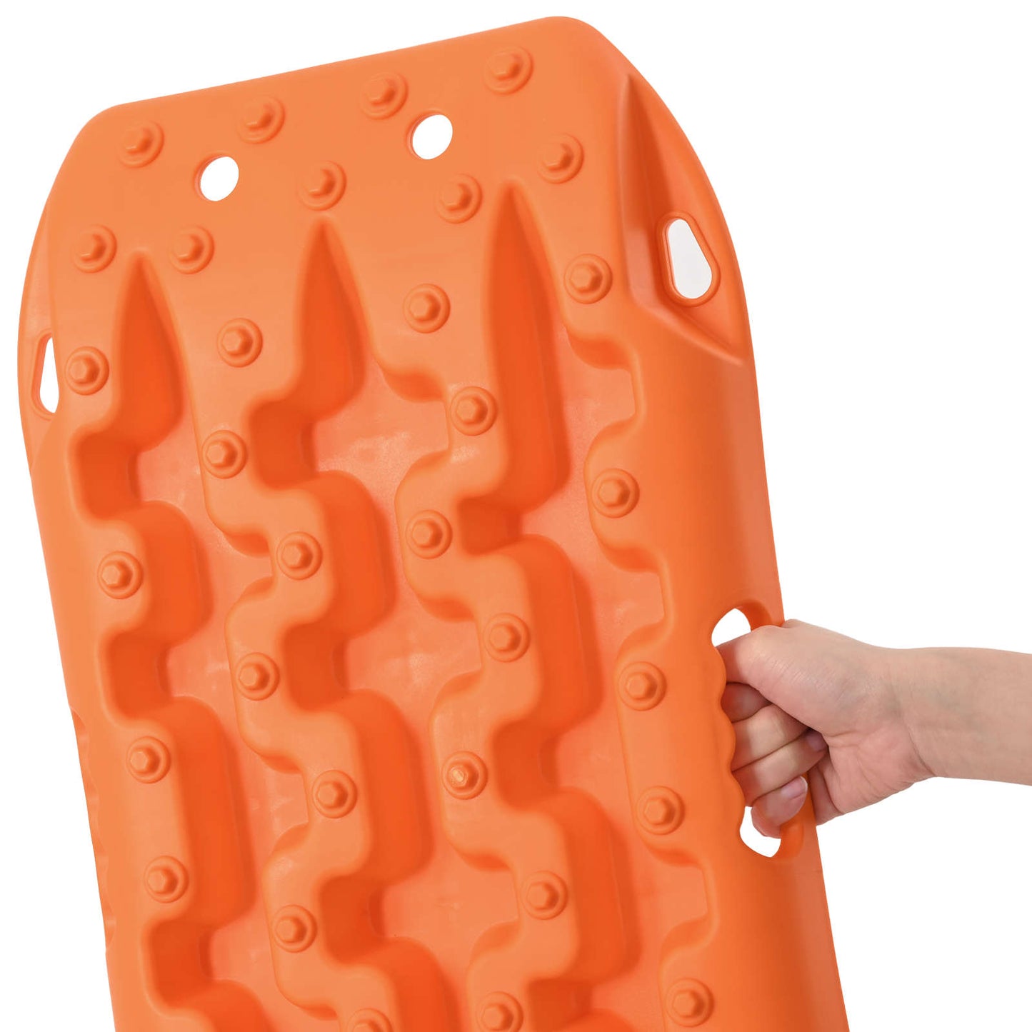 Traction Board 2 pcs Orange 57,5x30,5x5,5 cm Forstærket nylon