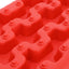 Traction Board 2 pcs Rød 57,5 x 30,5 x 5,5 cm Forstærket nylon