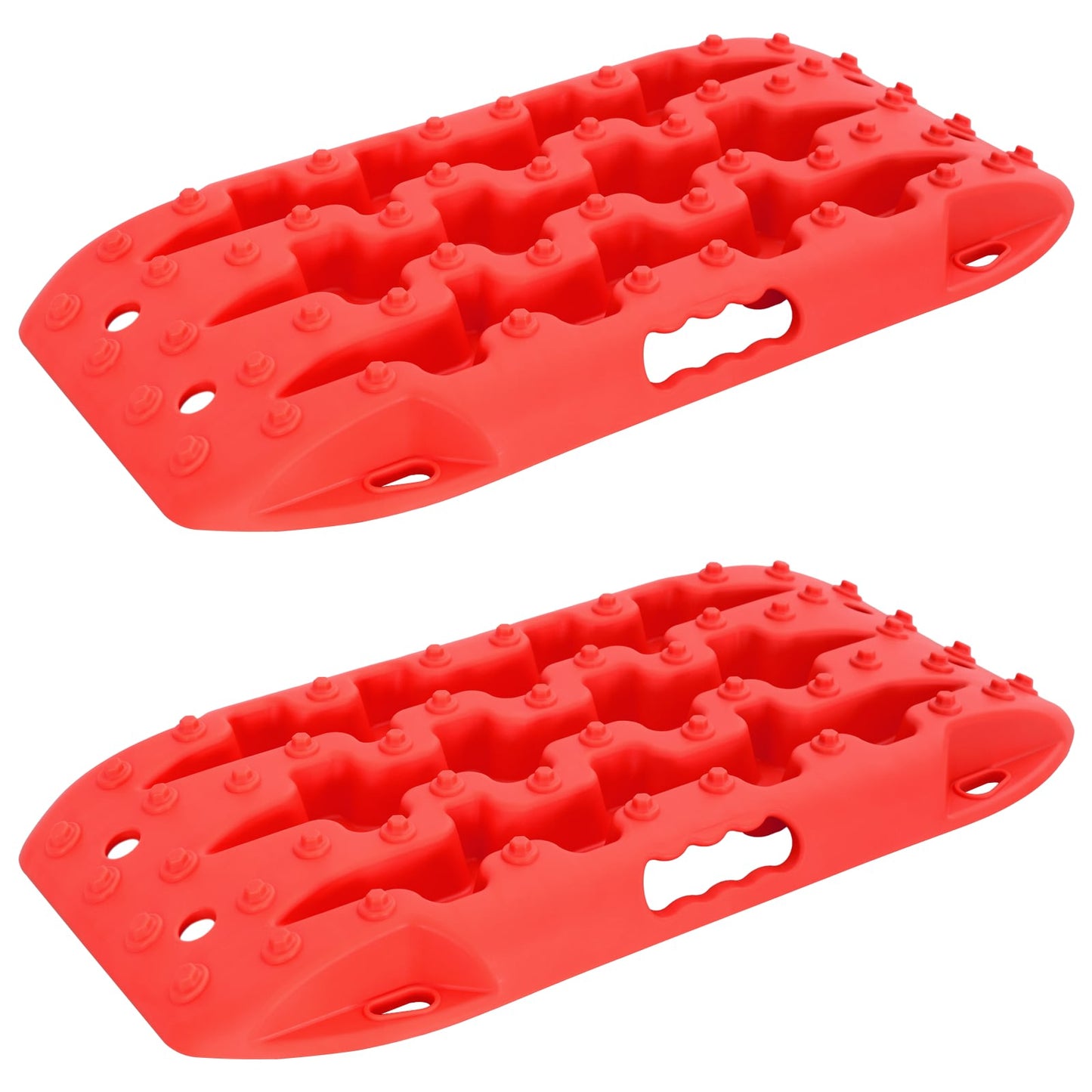 Traction Board 2 pcs Rød 57,5 x 30,5 x 5,5 cm Forstærket nylon