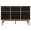 Sideboard OTTA Brun og sort 114 x 43 x 73,5 cm