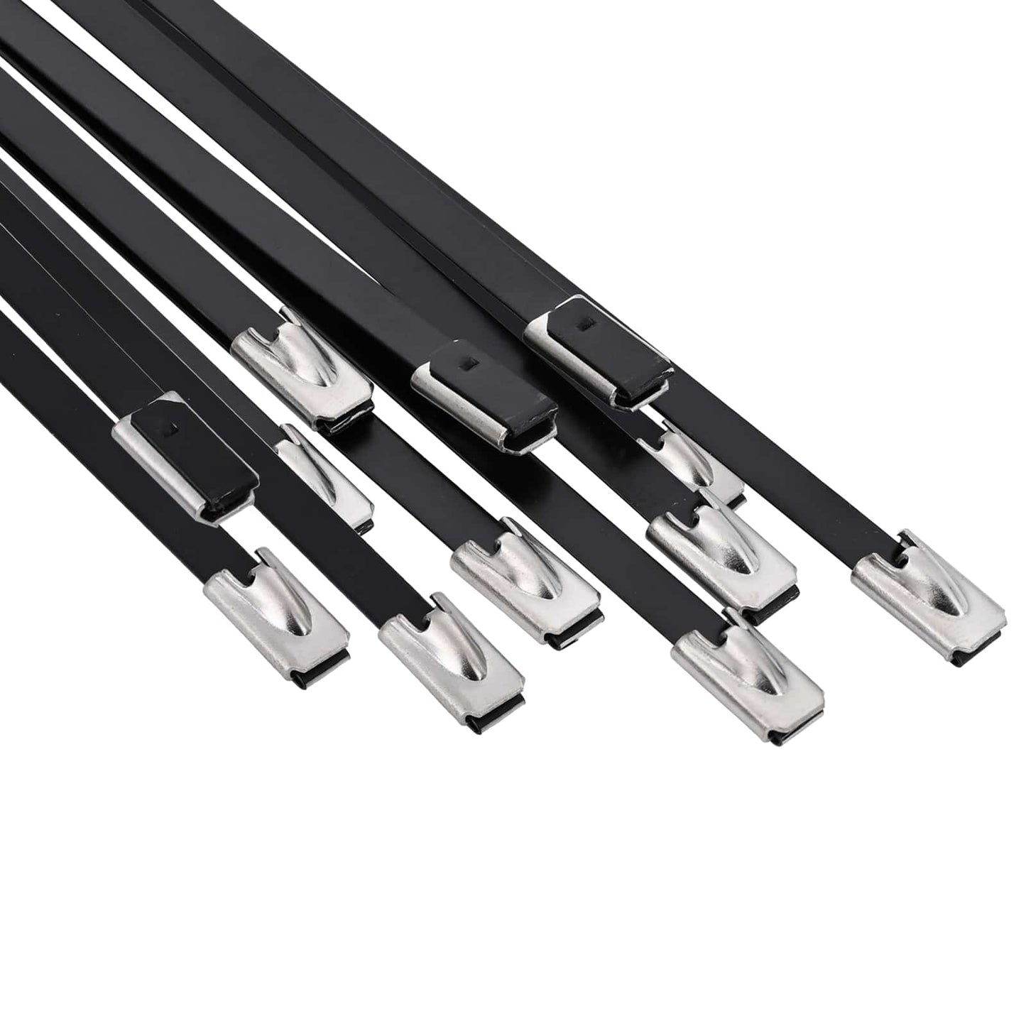 Kabelbånd 12 stk. 4,6 x 300 mm Sort