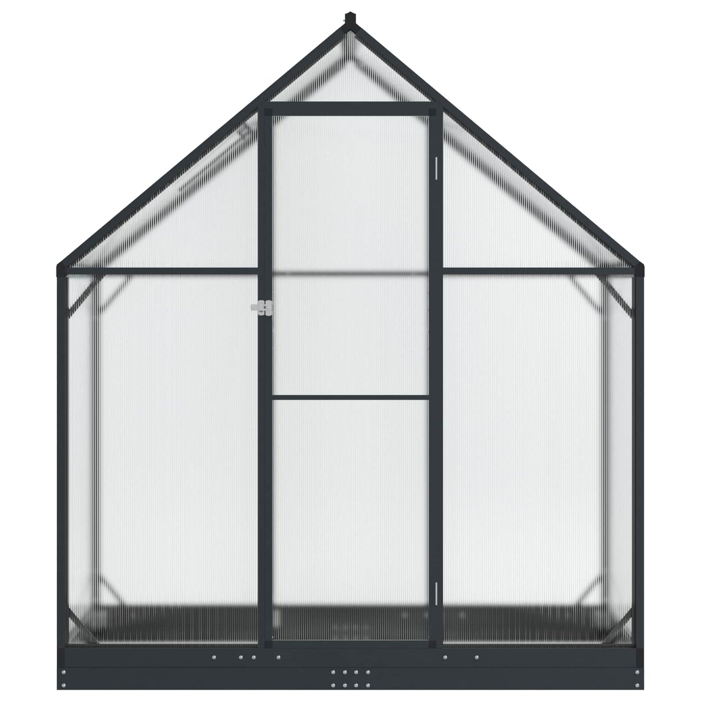 Have Drivhus med dør med lås Antracit 183,5 x 63,5 x 207 cm