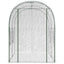 Drivhus med ramme 160 x 200 x 192,5 cm PVC Transparent