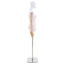 Justerbar mannequin 165-213 cm med base Kvinde PP Hvid